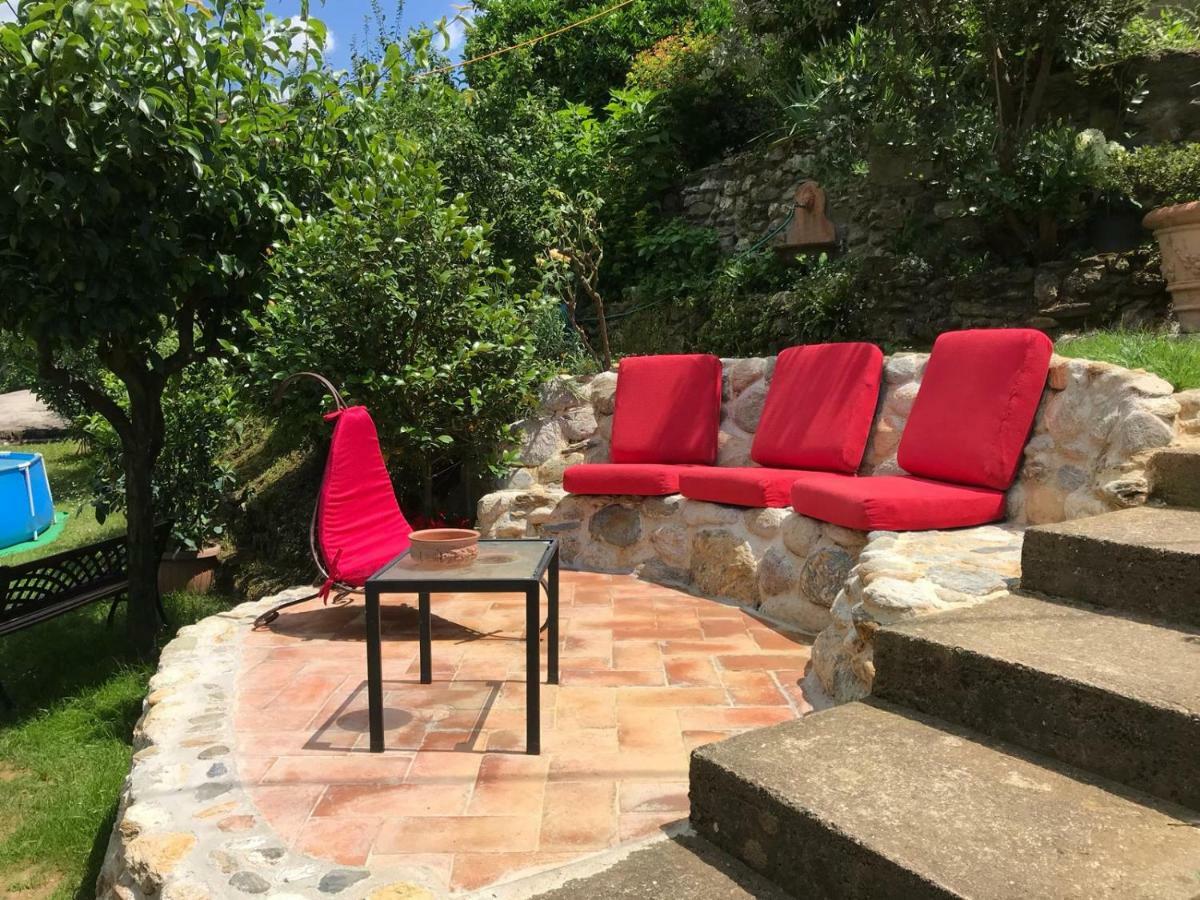 Вилла Parte Di Casa Con Giardino E Piscina Пьетразанта Экстерьер фото